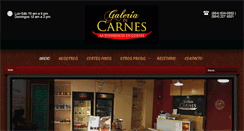 Desktop Screenshot of galeriadecarnes.com